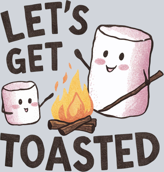DTF Transfer Camping - Let's get Toasted