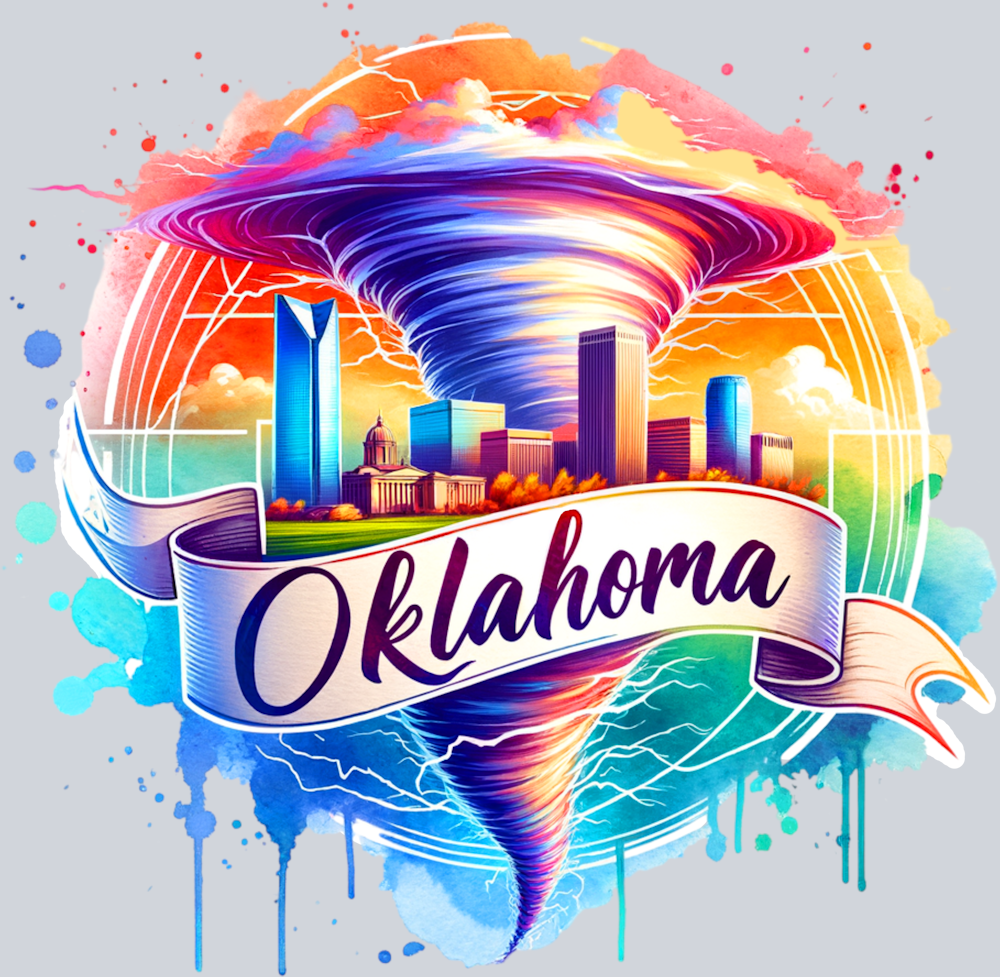 DTF Transfer Oklahoma - Retro Travel