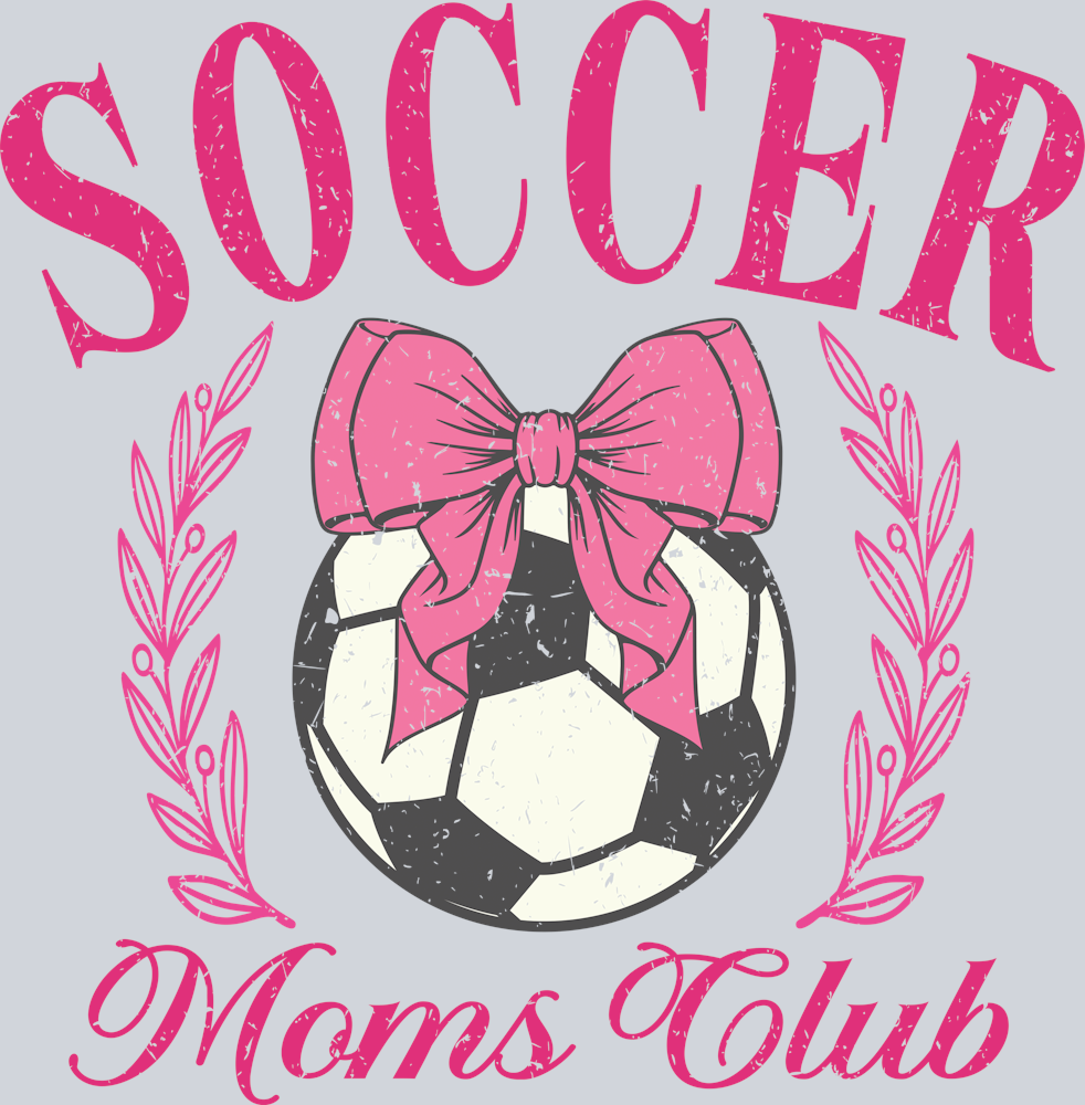 DTF Transfer Soccer - Soccer Mom's Club