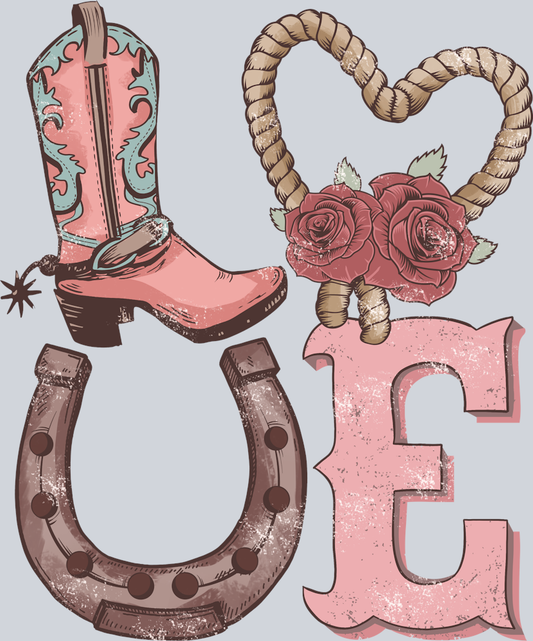 DTF Transfer Valentines - LOVE