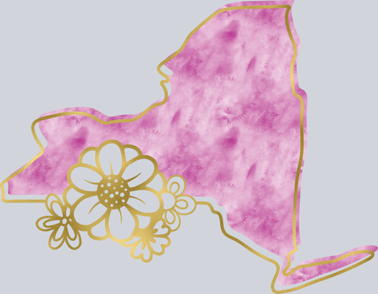 DTF Transfer New York - Watercolor