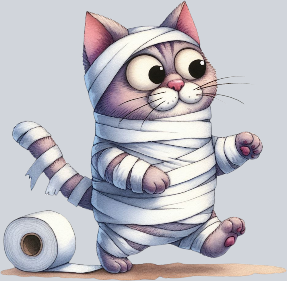DTF Transfer Cats - Mummy