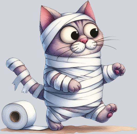DTF Transfer Cats - Mummy