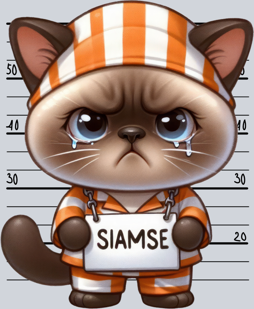 DTF Transfer Cats - Siamse