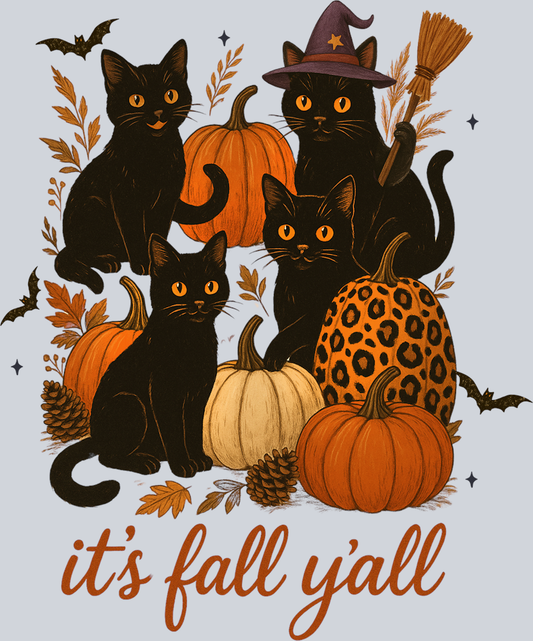 DTF Transfer Halloween - It's Fall Y'all 2