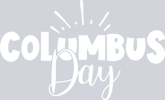 DTF Transfer Columbus Day - Columbus Day