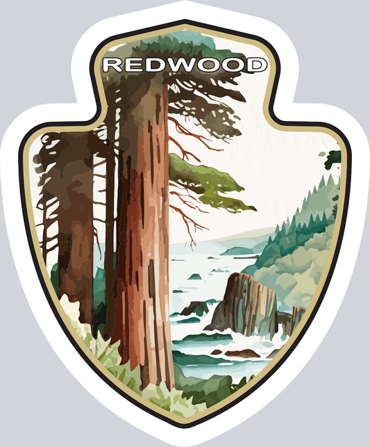 DTF Transfer National Parks - Redwood
