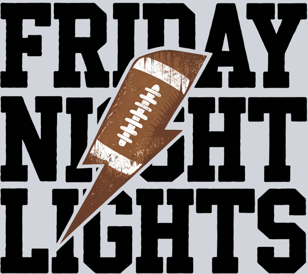 DTF Transfer Football - Friday Night Lights