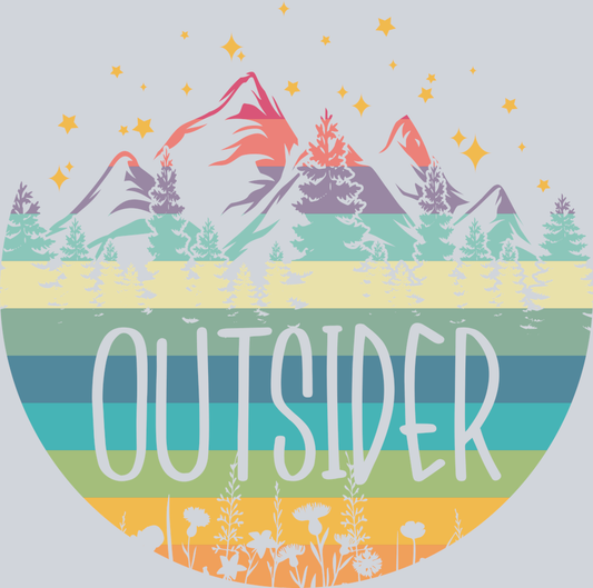 DTF Transfer Camping - Outsider