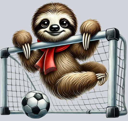 DTF Transfer Soccer - Sloth