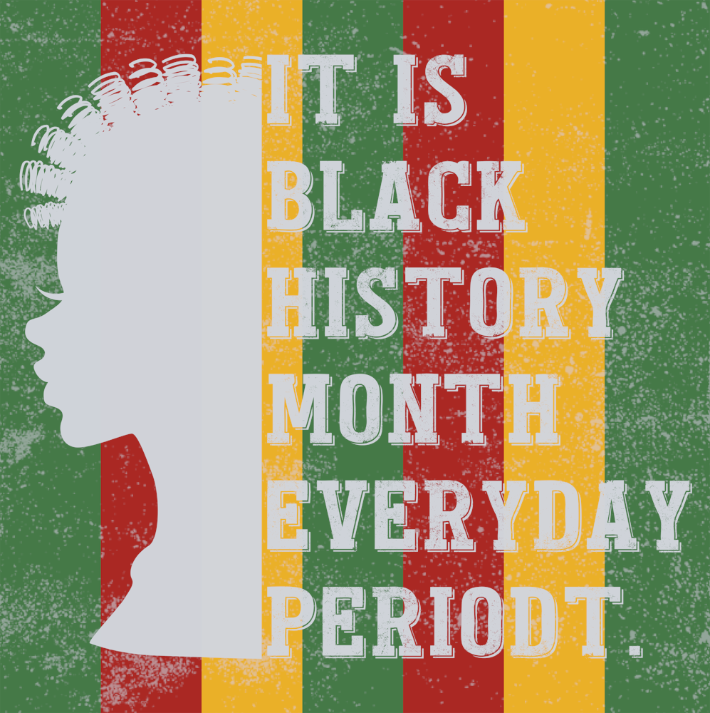 DTF Transfer Black History Month - It is Black History Month Everyday Periodt