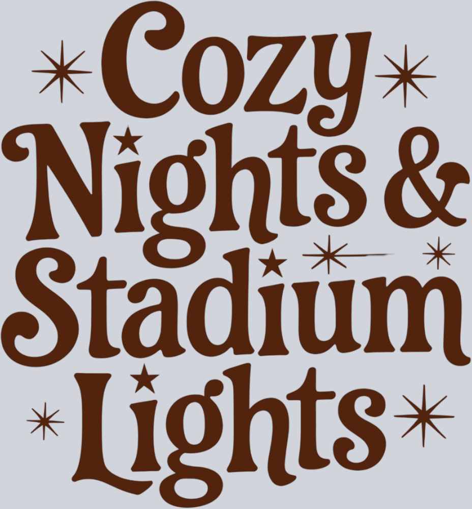 DTF Transfer Football - Cozy Nights & Stadium Lights