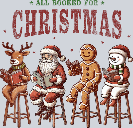 DTF Transfer Christmas - All booked for Christmas