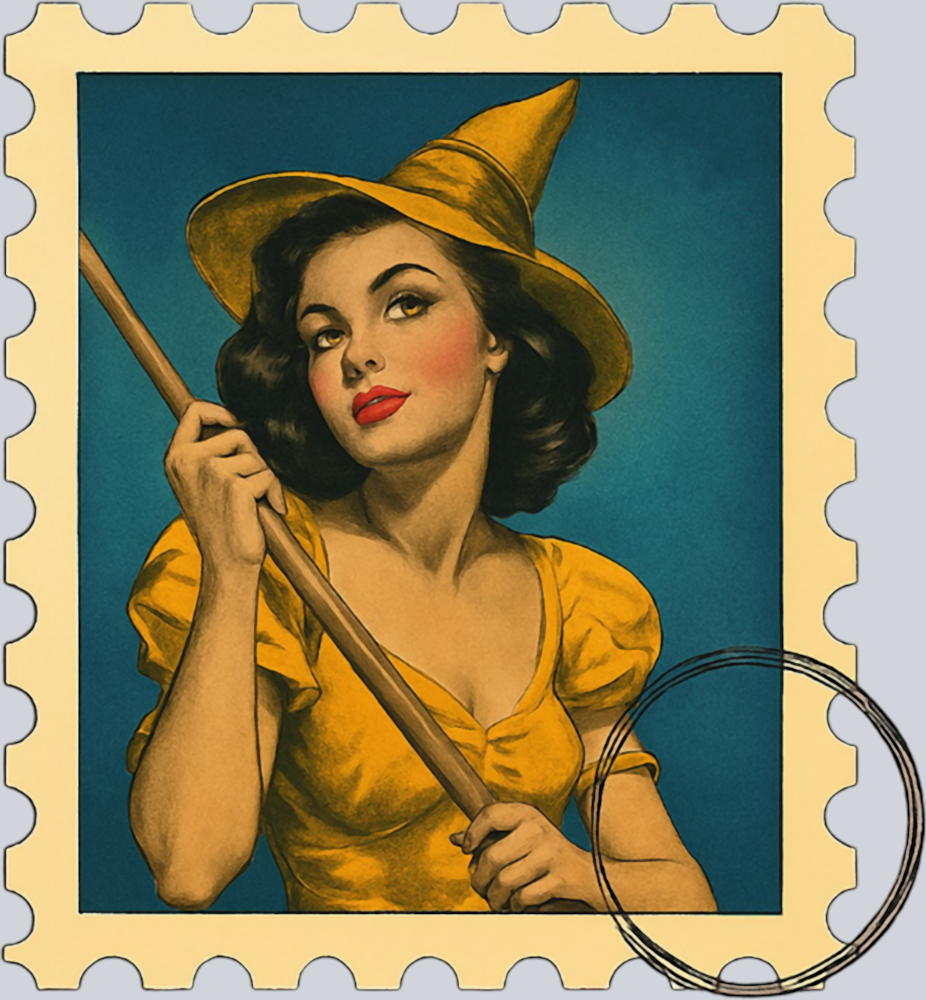 DTF Transfer Halloween - Postage Stamps 14