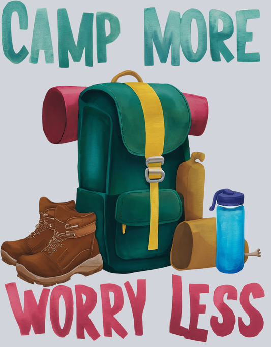DTF Transfer Camping - Camp more