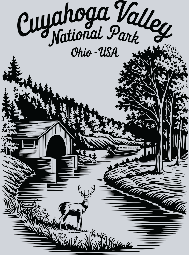 DTF Transfer National Parks - Cuyahoga Valley National Park