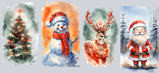 DTF Transfer Christmas - The Christmas Four