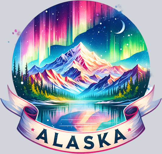 DTF Transfer Alaska - Eternal Sky