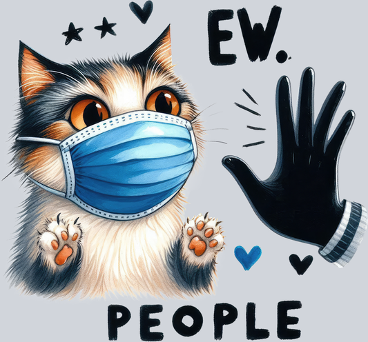 DTF Transfer Cats - EW People 2