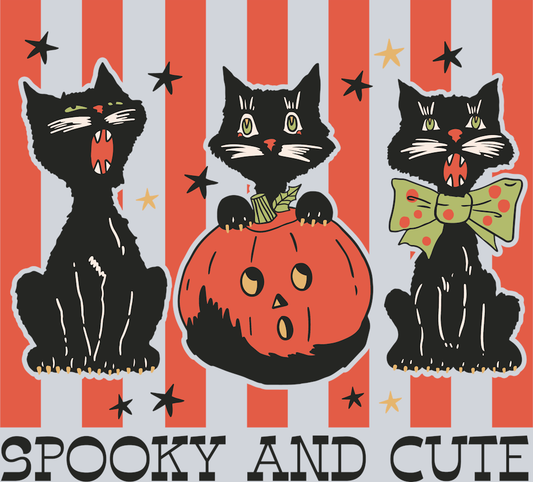 DTF Transfer Halloween - Spooky and Cute
