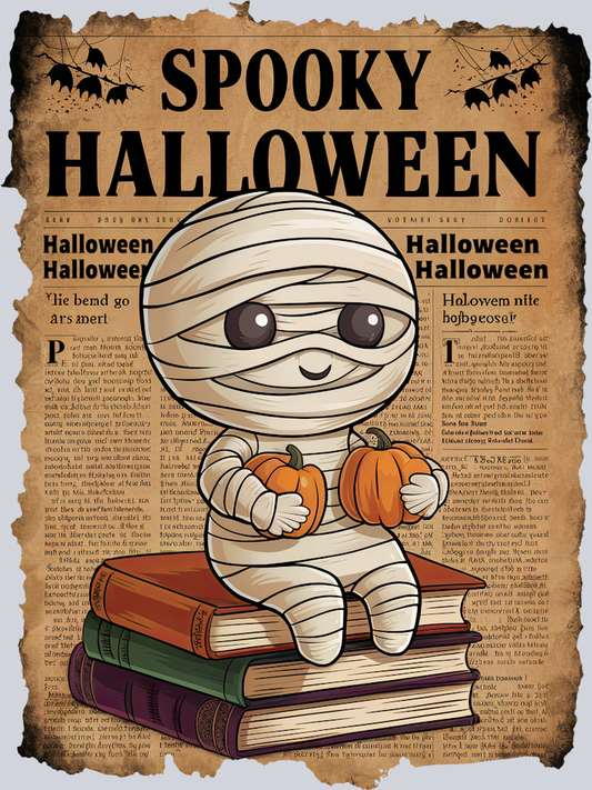 DTF Transfer Halloween  - Spooky Halloween