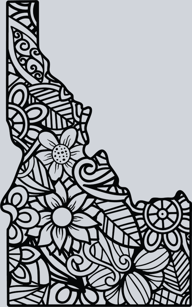DTF Transfer Idaho - Mandala