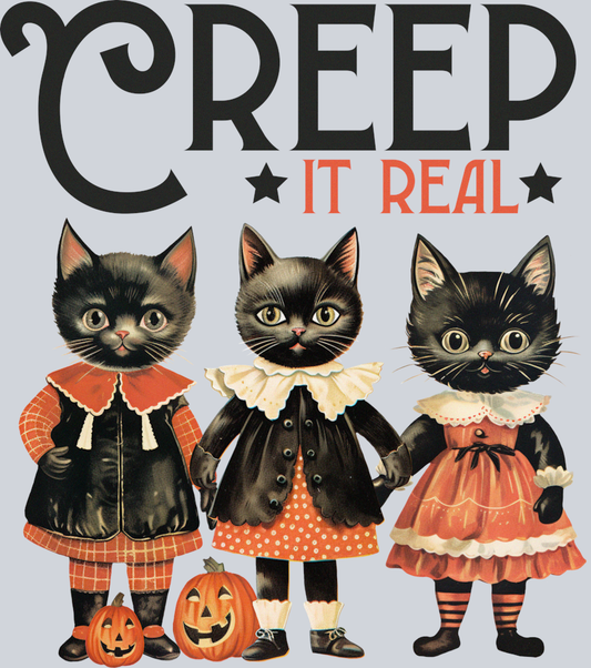 DTF Transfer Halloween - Creep it real