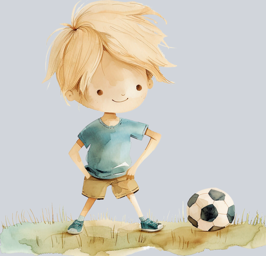 DTF Transfer Soccer - Boy Soccer