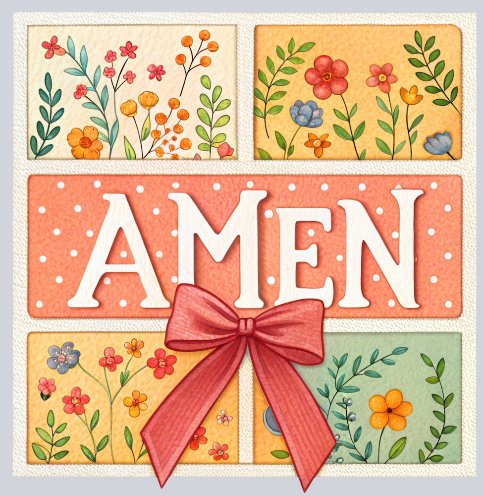 DTF Transfer Easter - Amen