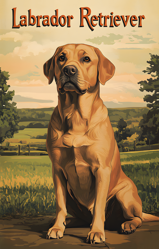 DTF Transfer Dogs - Labrador-Retriever
