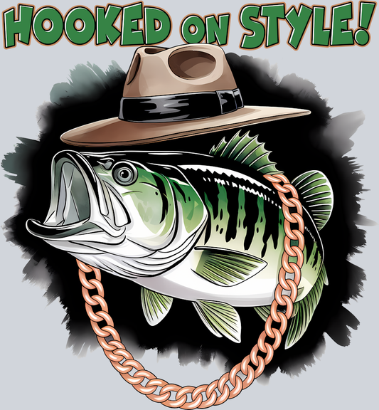 DTF Transfer Fishing - Hooked on Style