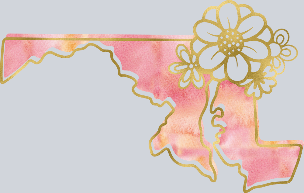 DTF Transfer Maryland - Watercolor