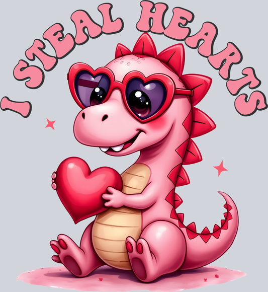 DTF Transfer Valentines - I Steal Hearts