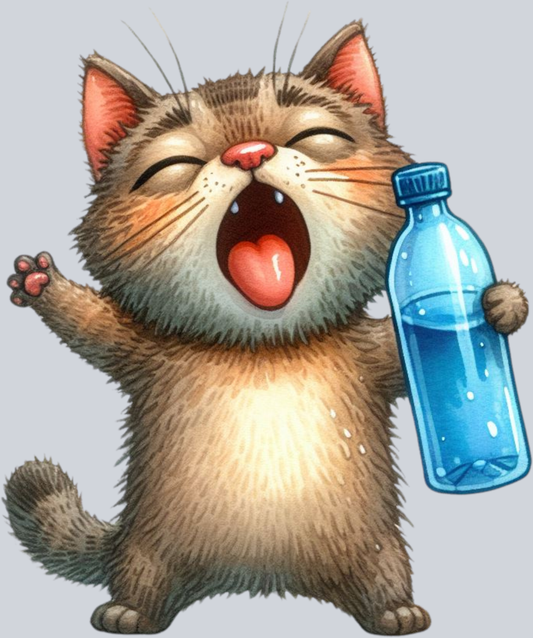 DTF Transfer Cats - Singing