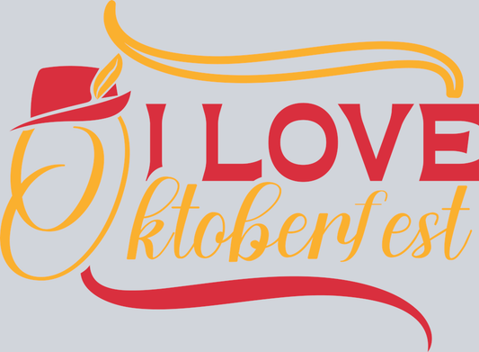 DTF Transfer Oktoberfest - I Love Oktoberfest