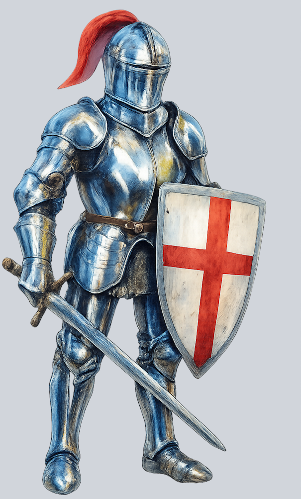 DTF Transfer Medieval - St George Knight