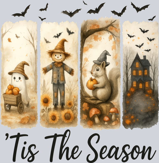 DTF Transfer Halloween - Tis the Season 2