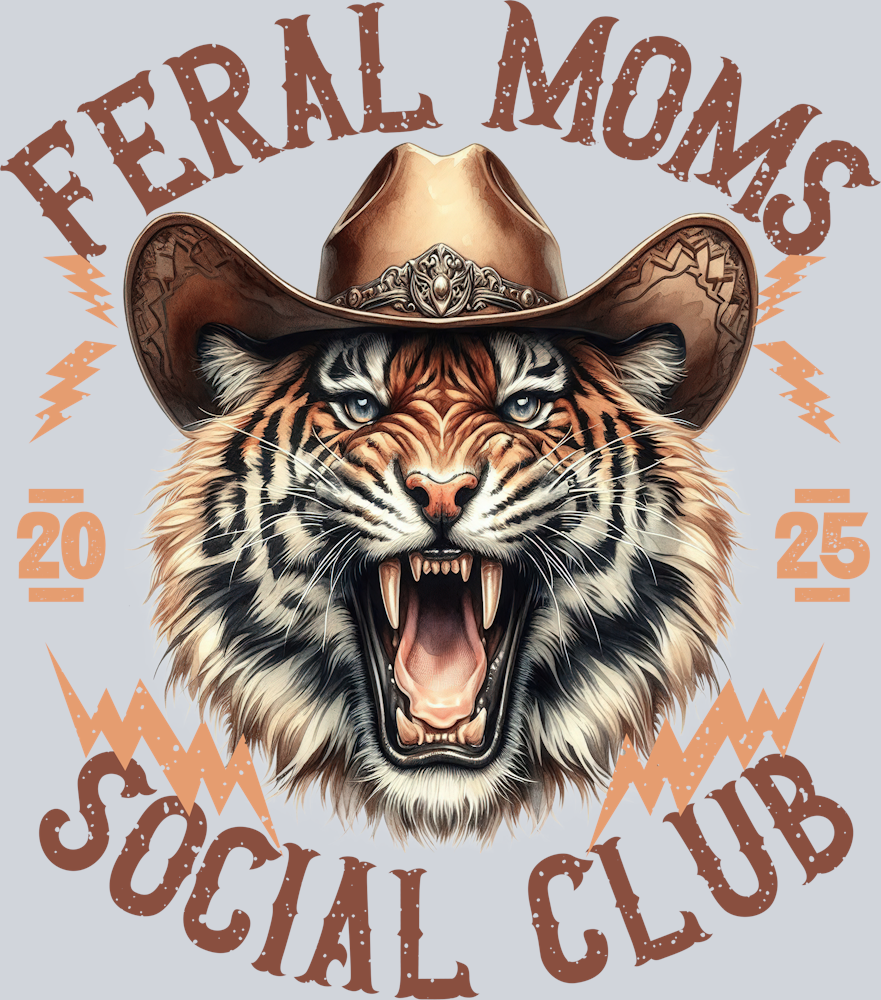 DTF Transfer Western - Feral Mom Social Club