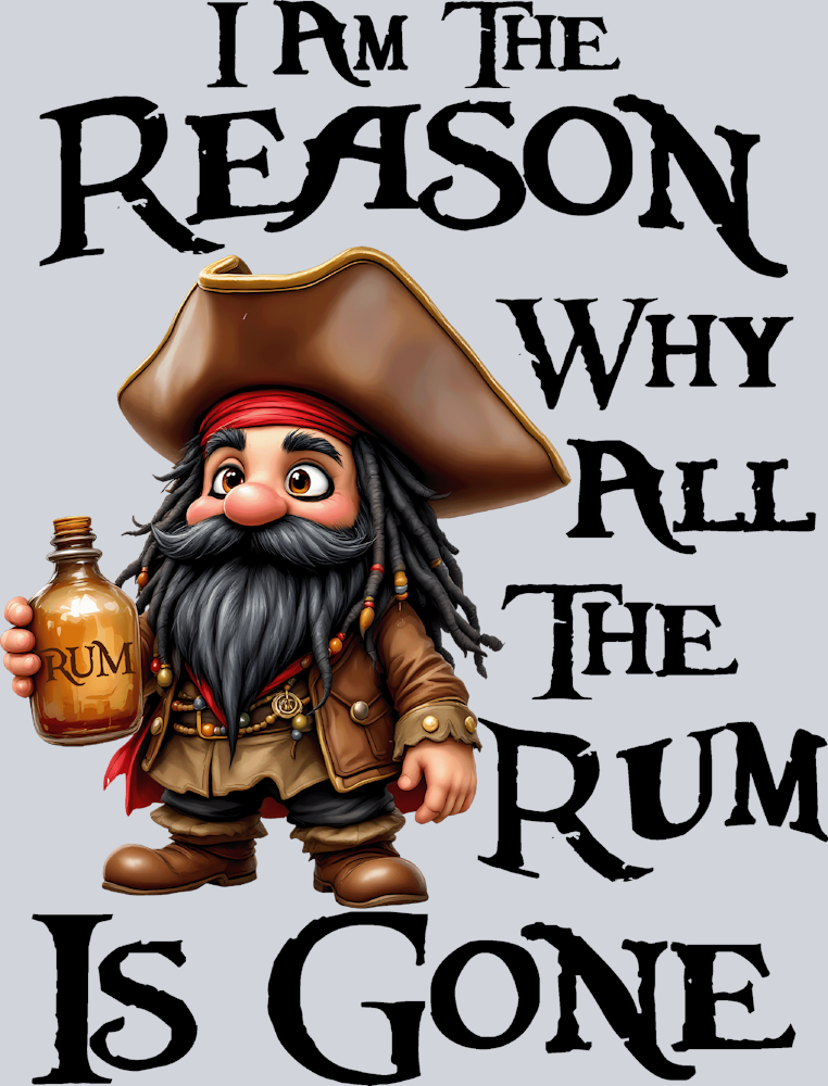 DTF Transfer High Seas - I am the Reason