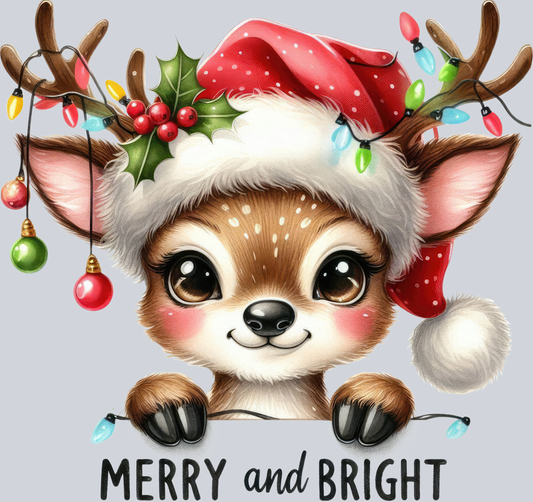 DTF Transfer Christmas - Merry and Bright
