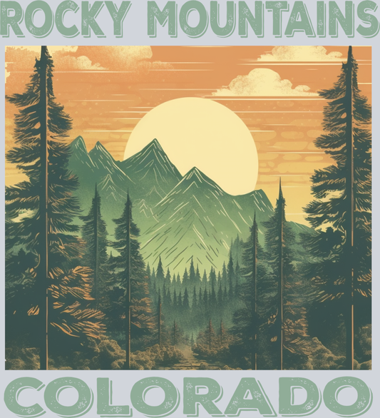 DTF Transfer National Parks - Rocky Mountains Colorado