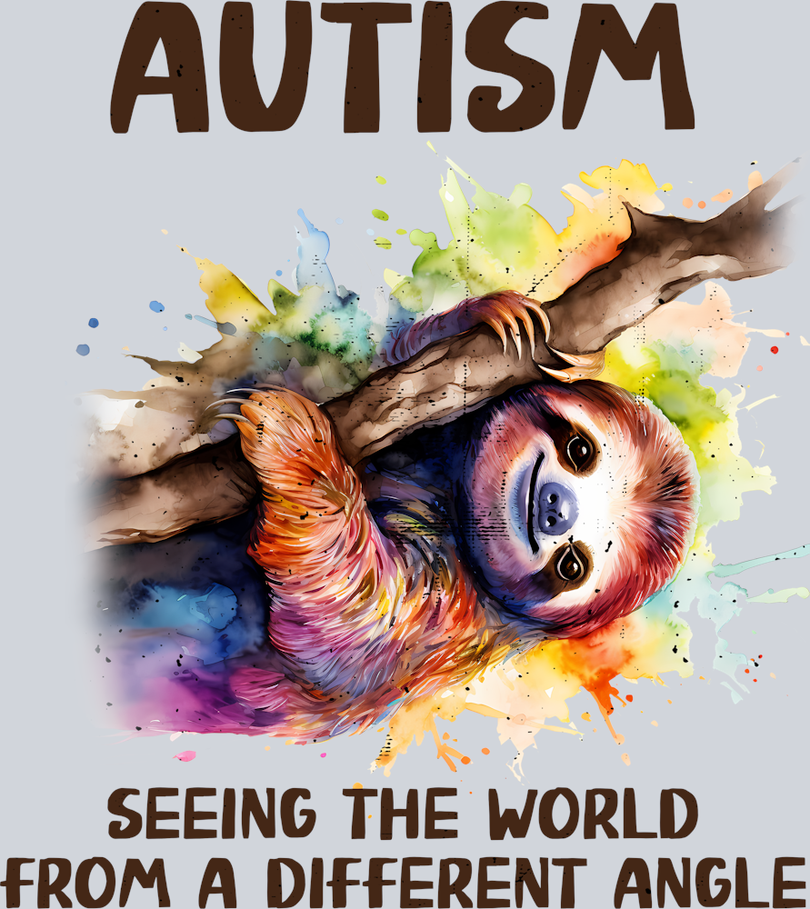 DTF Transfer Autism - Autism seeing the world from a Different Angle