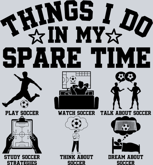 DTF Transfer Soccer - Things I do in my Spare Time