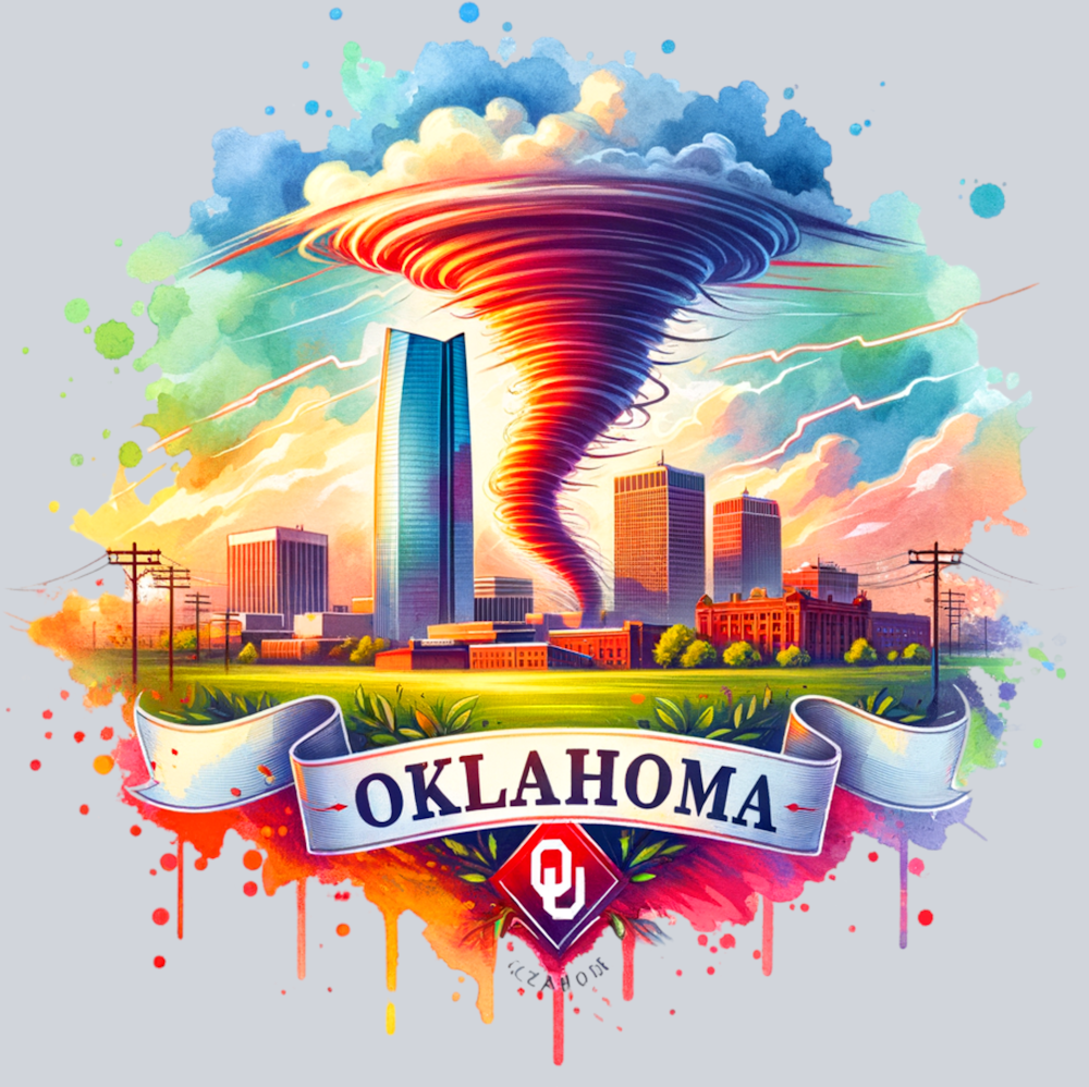 DTF Transfer Oklahoma - Tornado