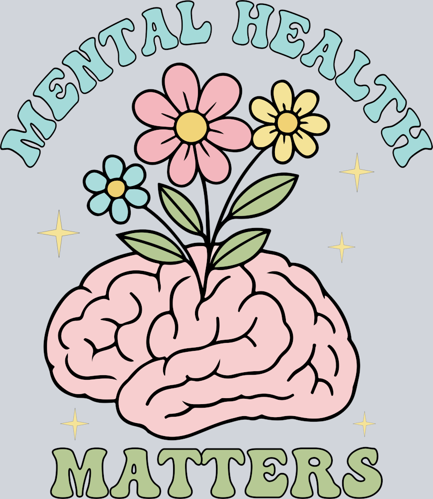 DTF Transfer Mental Health - Mental Health matters
