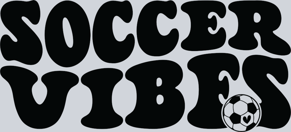 DTF Transfer Soccer - Soccer Vibes