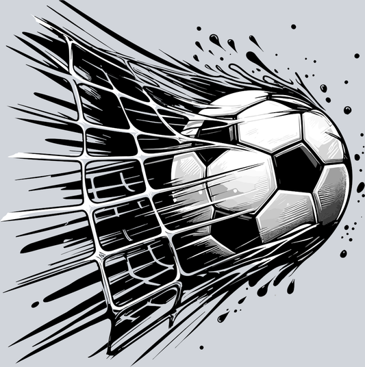 DTF Transfer Soccer - Soccer Ball