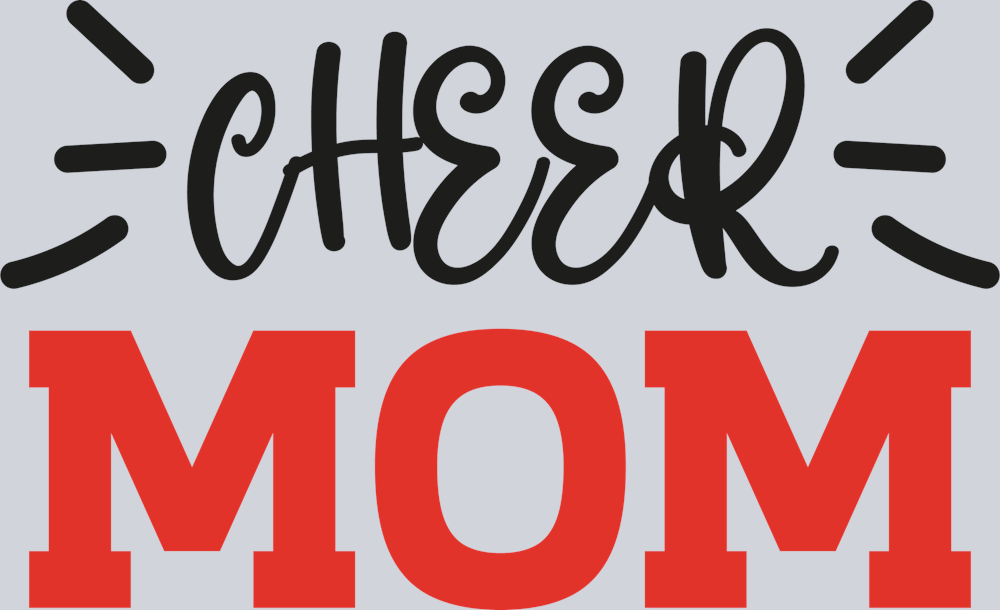 DTF Transfer Football - Cheer Mom