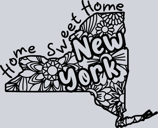 DTF Transfer New York - Home Sweet Home