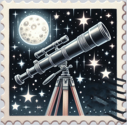 DTF Transfer High Seas - Postage Telescope